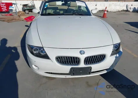 2003 BMW Z4 2.5I from USA, damaged, VIN 4USBT33443LS47731